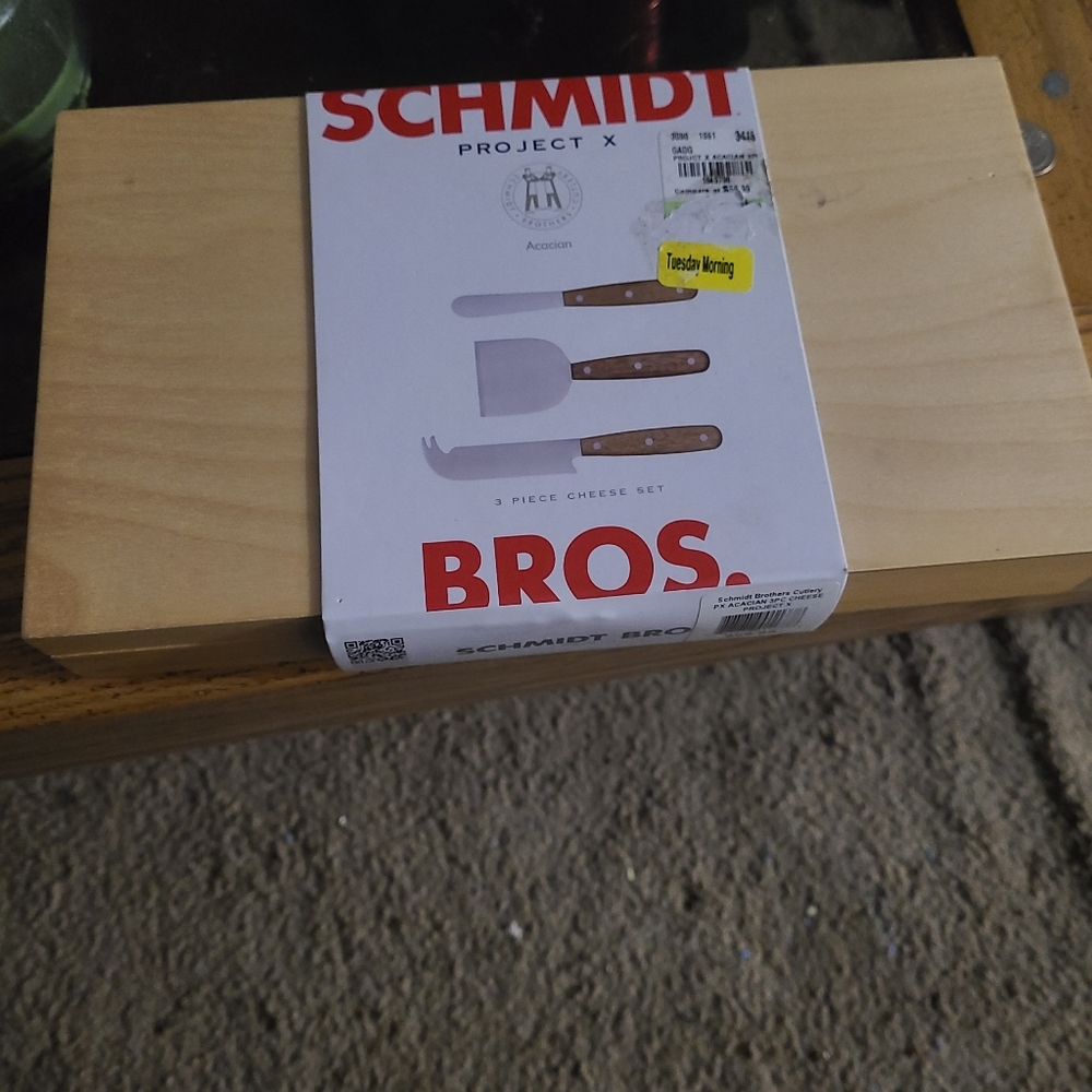 Schmidt Bros 3 Piece Cheese Set